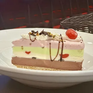 Spumoni Gelato Cake