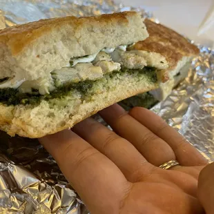 Chicken Pesto Panini