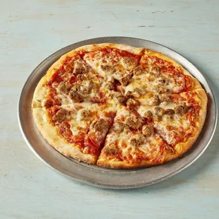 pizza, food