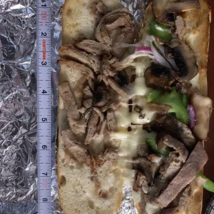 This sandwich is tiny and there is no filling!