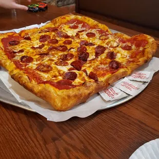 16x16 Sicilian pizza