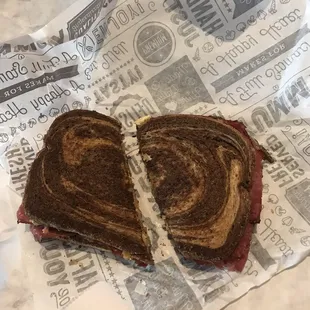 This is their take on a Ruben called a Rachel.