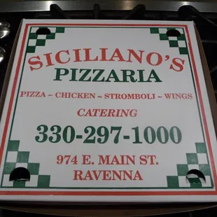 a sign for the restaurant