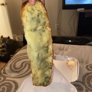 Look at how stale the cheese is. Yes again this is how it came to me