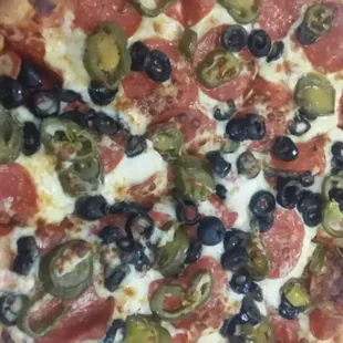 pizza, food