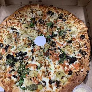 pizza, food