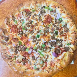 Sicily Veggie Supreme Pizza