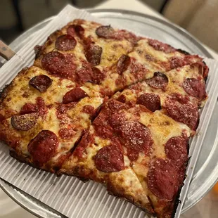 LARGE Square Pepperoni (3PD)