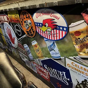 Bar wall
