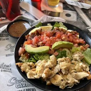 Chicken Avocado Cobb Salad