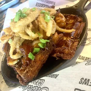 Kickin Bourbon Bacon Chicken