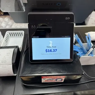 New registration system. Tap to pay and Apple Pay.