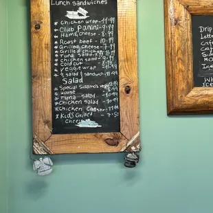 Food menu