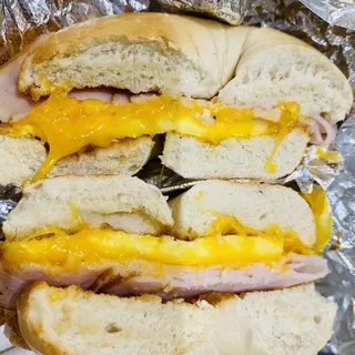 Ham, Egg and Cheese Breakfast