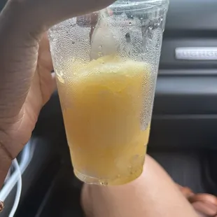 Mango lemonade flavor