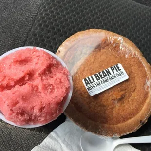 Very please with the water ice and bean pie and the staff is on point!!