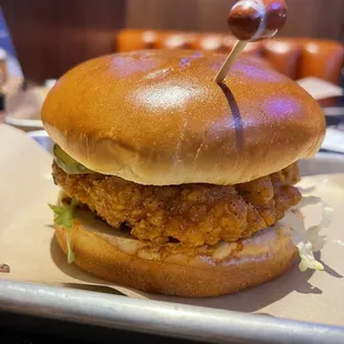 Spicy Fried Chicken Sandwich - FANTASTIC