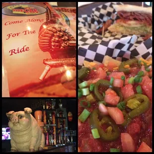 Fun hole in the wall spot next to the Harley-Davidson