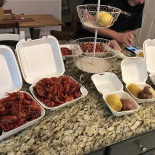 I wish I would've taken a better photo of the catfish, but we all devoured before I could. So yum