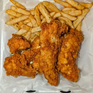 Chicken Tenders and Fries