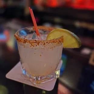 Margarita w/ spicy rim
