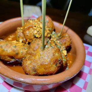 Firecracker meatballs