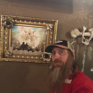Me and a Satanist painting