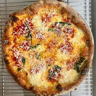 Side Eye Cheese- Fresh Mozzarella, Fontina, Mozzarella, Parm, Red Sauce, Ricotta Salata