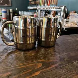 Cool beer mugs