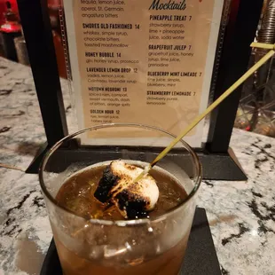 Smores Old Fashion
