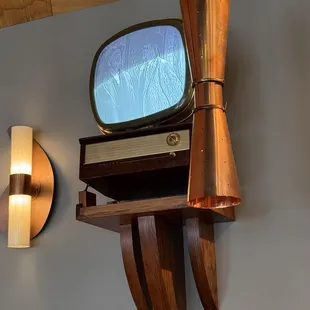 Old fashioned tv