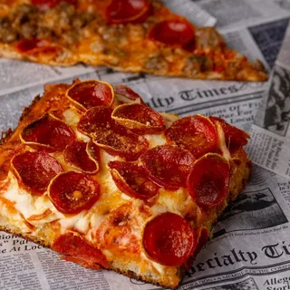 Sicilian Pepperoni Pizza