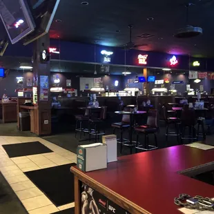 interior, sushi and sashimi