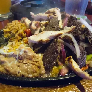 Chicken &amp; Steak Fajitas
