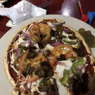 Pizza subpar I wouldn't order