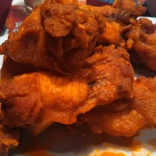 Excellent hot wings