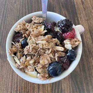 Granola bowl for brunch