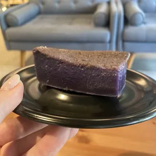 Ube butter cake