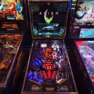Alien pinball.