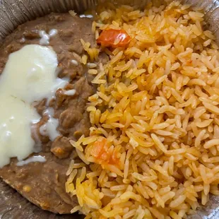 Rice and beans side