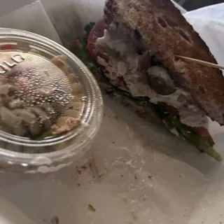 Chicken Waldorf Salad Sandwich