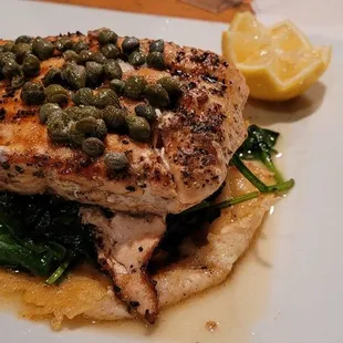 Salmon Piccata