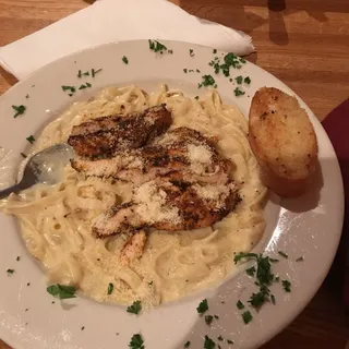 Blackened Chicken Alfredo