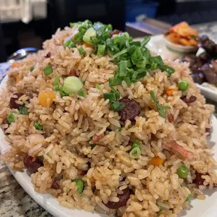 Chinese Sausage Fried Rice