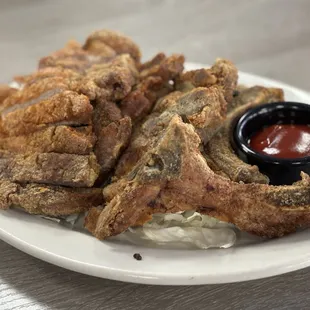 Pan Fried Island Pork Chops