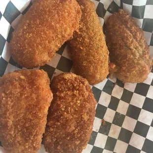 Jalapeño poppers -1 that I ate.