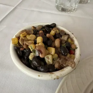 Cup Of Corn And Bean Salad