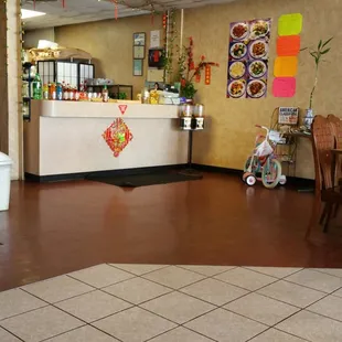 Order at the counter