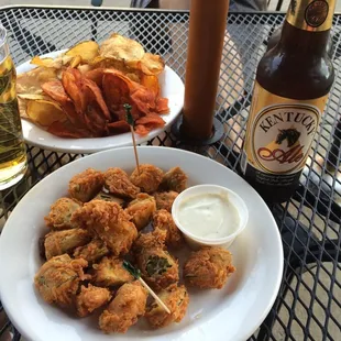 Fried pickles.