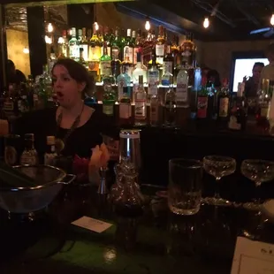 The bar!